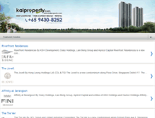 Tablet Screenshot of kaiproperty.com